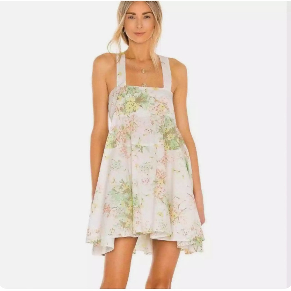 Free People Let The Sunshine In Mini Dress